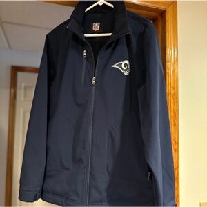 L.A rams windbreaker jacket